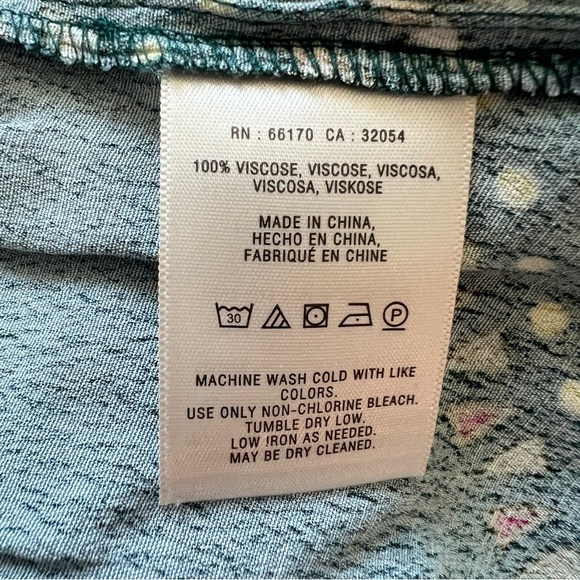 ANTHROPOLOGIE Floreat Mariko Cold Shoulder Dress Size 6P NWT - Picture 9 of 9